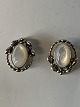Georg Jensen sterlingsølv Heritage Årssmykke 2021, øreclips .