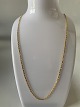 Anchor Facet gold necklace in 14 Karat.
Length 69 cm.