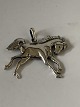 Sølvvedhæng /Charms motiv Hest og flotte detaljer.