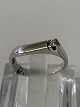 White Gold Ring with Diamond, 14 Karat
Size: 54