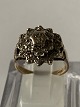 Guldring med Brillanter, 9 Karat
Ring størrelse 53
