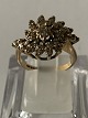 Gold Ring with Diamonds, 9 Carat
Ring size 50