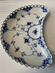 Royal Copenhagen Blue Fluted Full Lace, moon-shaped dish.
Decoration No. 1/1173.