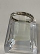 White gold ring with many diamonds, 14 Karat
Size: 54