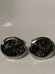 Manchetknapper i sterling sølv 
Højde 22,22 mm
Længde 25,29 mm