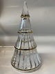Holmegaard, Juletræ - Glas - Klar/guld, Fairytales 
Højde 20 cm.