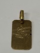 Id Plate Scrouples with Flower Charms / Pendant in 18 carat 
Height 18.10 mm Id Plate Scrouples with Flower Charms / Pendant in 18 carat 
Height 18.10 mm