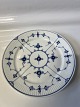 Royal Copenhagen Blue Fluted Fluted, completely flat dinner plate.Decoration No. 1/184.