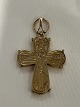Dagmarkors i 14 karat guld, stemplet BH 585
