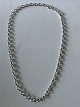 Round Anchor Necklace in Sterling SilverLength 62 cm