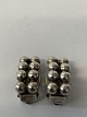 Øreringe med clips i SterlingsølvLængde 1,5 cm