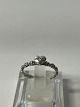 Spinning, Silver Ring with clear stone in sterling silver,Size 56 or L