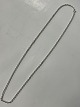 Necklace round anchor in sterling silver,Length 60 cm
