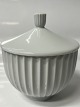 Lyngby Porcelain bonbonniere.Measures 10.0 x 12.5 cm.