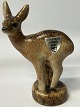 Michael Andersen Figurine Standing Deer Bornholm CeramicsNo 4107.