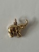 Elephant Pendant / Charms in 14 carat goldHeight 1.5 cm