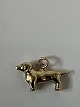 Dachshund Charms / Pendant in 14 caratHeight 1.3 cm