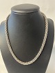 Halskæde i sterling sølv med karabin lås.Længde 45,0 cm.