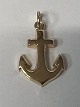 Anchor Pendant/Charms in 14 carat gold.Height: 2.7 cm.