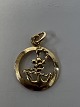 Anker Vedhæng/Charms i 14 karat guld.Højde: 2,0 cm.