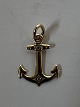 Anker Vedhæng/Charms i 14 karat guld.Højde: 1,5 cm.