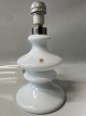 Holmegaard Glasværk, Mary opal bordlampe,Højde 31,5 cm.