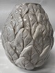 Hans Rudolph Pedersen, Vase i keramik med lys glasur.Højde 17,0 cm.
