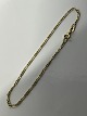 Figaro Armbånd, 14 Karat Guld Længde 17,8 cm.