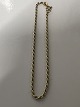 Rope Armbånd, 14 Karat Guld Længde 17,8 cm.