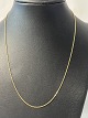 Necklace Anchor facet 14 kt. gold.Length 45.0 cm