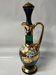 Carafe Rømer with floral motif Green.Height 29.0 cm.