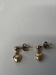Heart earrings in 14 carat gold.Length 1.3 cm.