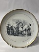 B&G plate, The Princess and the Pea Hans Christian Andersen Fairy Tale.Deco. No. 4523-620.