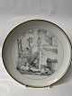 B&G plate, The Ugly Duckling Hans Christian Andersen Fairy Tale.Deco. No. 4519-620.