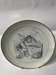 B&G plate, Little Claus & Big Claus Hans Christian Andersen Fairy Tales.Deco. No. 4520-620.