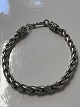 Silver bracelet Braided / Twisted in sterling silver.Length 19.5 cm.