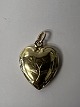 14 karat guld. Hjerte.Charms / Vedhæng.Højde 2,0 cm.