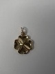 14 karat guld. Firkløver.Charms / Vedhæng.Højde 1,6 cm.