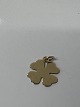 14 karat guld. Firkløver.Charms / Vedhæng.Højde 1,7 cm.