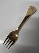 Georg Jensen Year fork 1988, Trävlekrone, sterling silver.Length 14.8 cm.