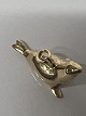 14 karat guld. Søløve.Charms / Vedhæng.Højde 1,3 cm.