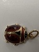 14 carat gold. Ladybug with enamel.Charms / Pendants.Height 1.5 cm.