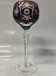 Rømer Glass Red Wine Aubergine.Height 20.7 cm