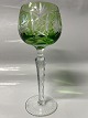 Rømer Wine Glass Green.Height 18 cm