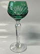 Rømer Glas Portvin Grøn.Højde 13 cm