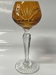 Rømer Glass Port Wine Golden Brown.Height 13 cm