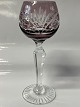 Rømer Glass Port Wine Aubergine.Height 13 cm