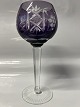 Rømer Glass Red Wine Aubergine.Height 18.5 cm.