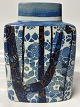 Royal Copenhagen Baca Vase Blue.No. 780-3121.Height 19 cm.