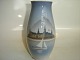 Bing & Grondahl Vase,
Kronborg Castle and sailing boat